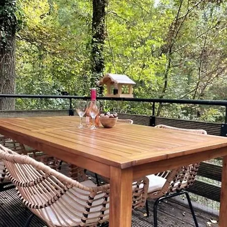 La Petite Ourse Durbuy - natuur chalet in het bos Extérieur photo